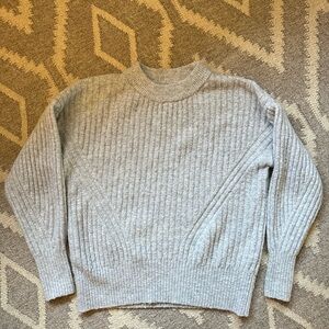 Workshop Republic Clothing Light Gray Sweater